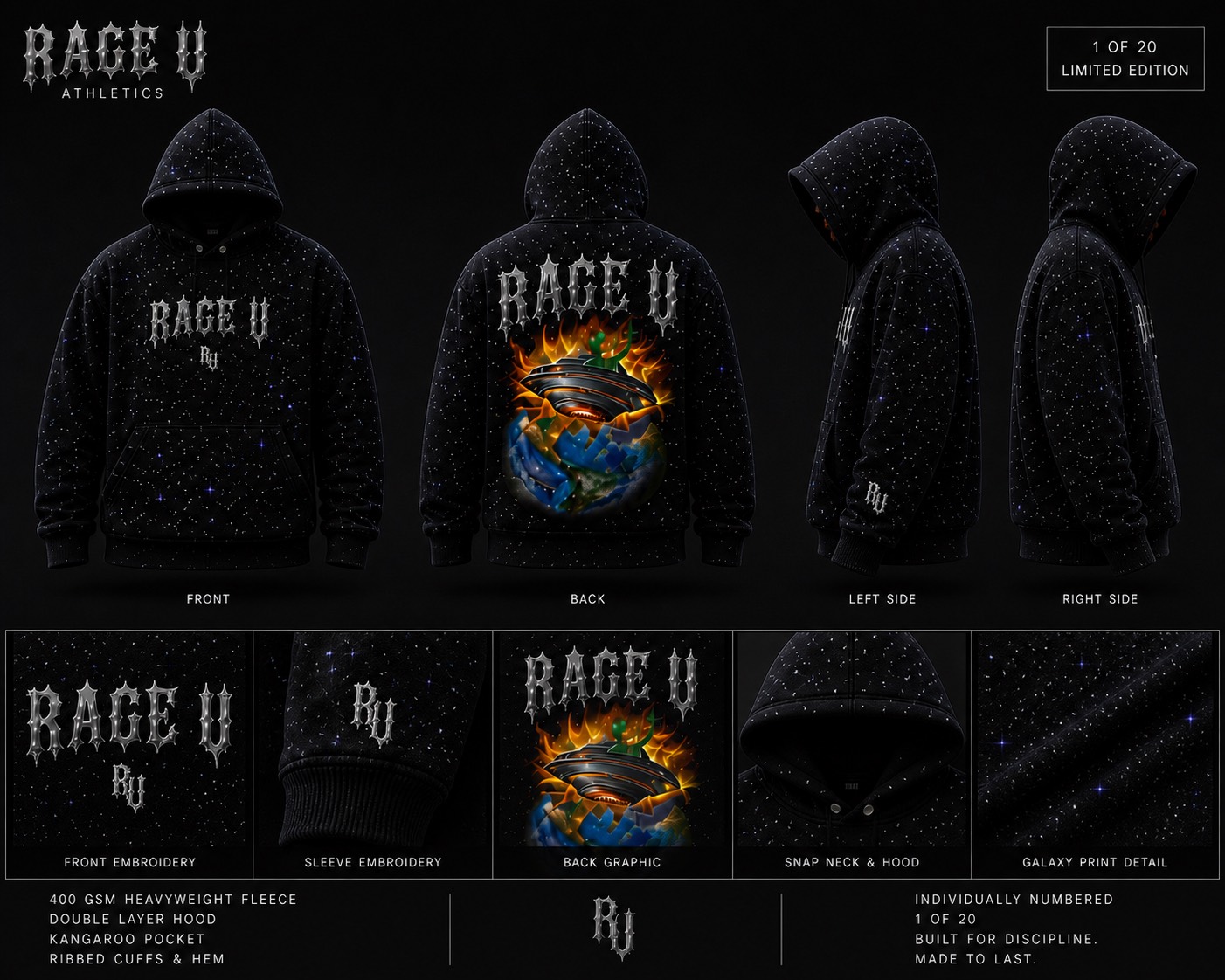 StarFall Hoodie front